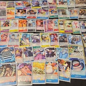 Colorful Trading Card Collection